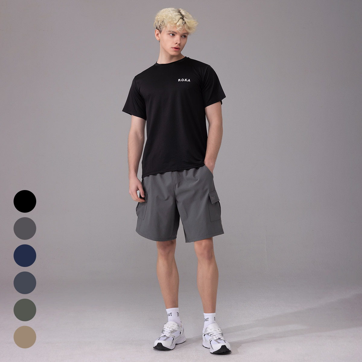 에버라스트 남자 반바지 4.5부 팬츠 여름 카고 바지