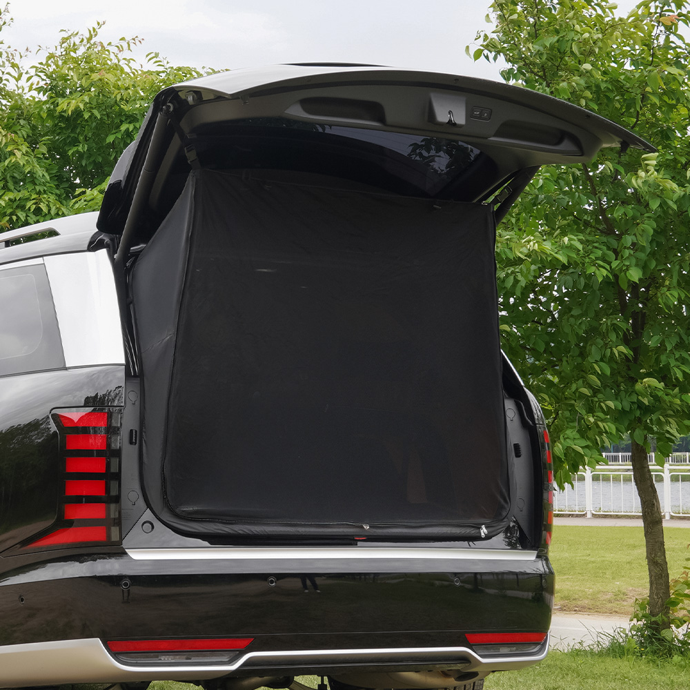 크레이지몬스터 디올뉴 팰리세이드 LX3 차량용 암막 모기장 텐트 트렁크 모기장