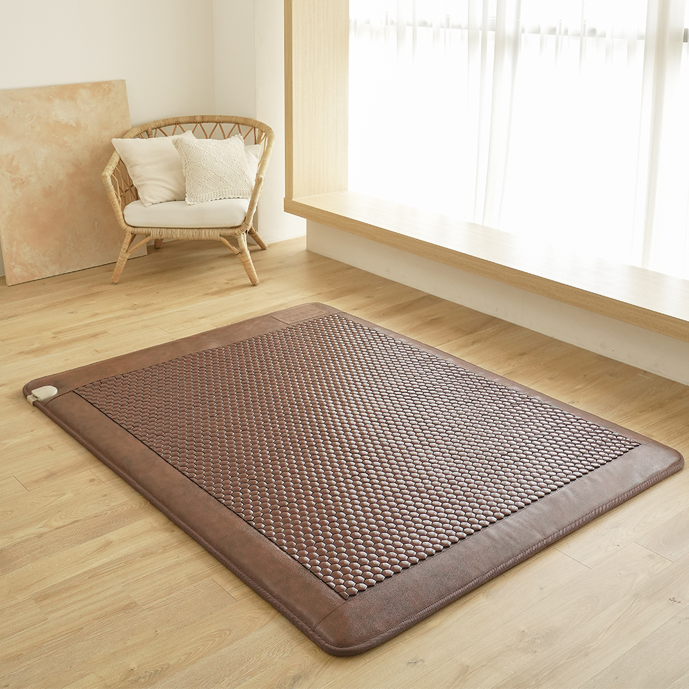 한일의료기 게르마늄 세라믹 전기매트 세라믹 온열매트 난방 거실용 찜질매트 미니싱글