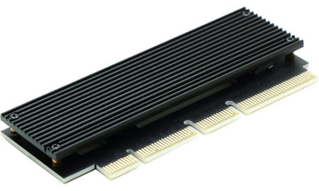 [해외]Sintech PCIe x4 x16 M.2(NGFF)M키 nVME SSD어댑터카드 Samsung 950 PRO 960 970 EVO 묶음배송가능
