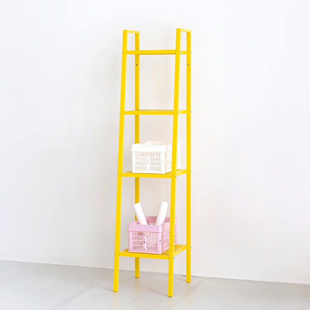 레이터 선반 350 좁은 350x350x1480mm, 4단, 옐로우 7068.5458