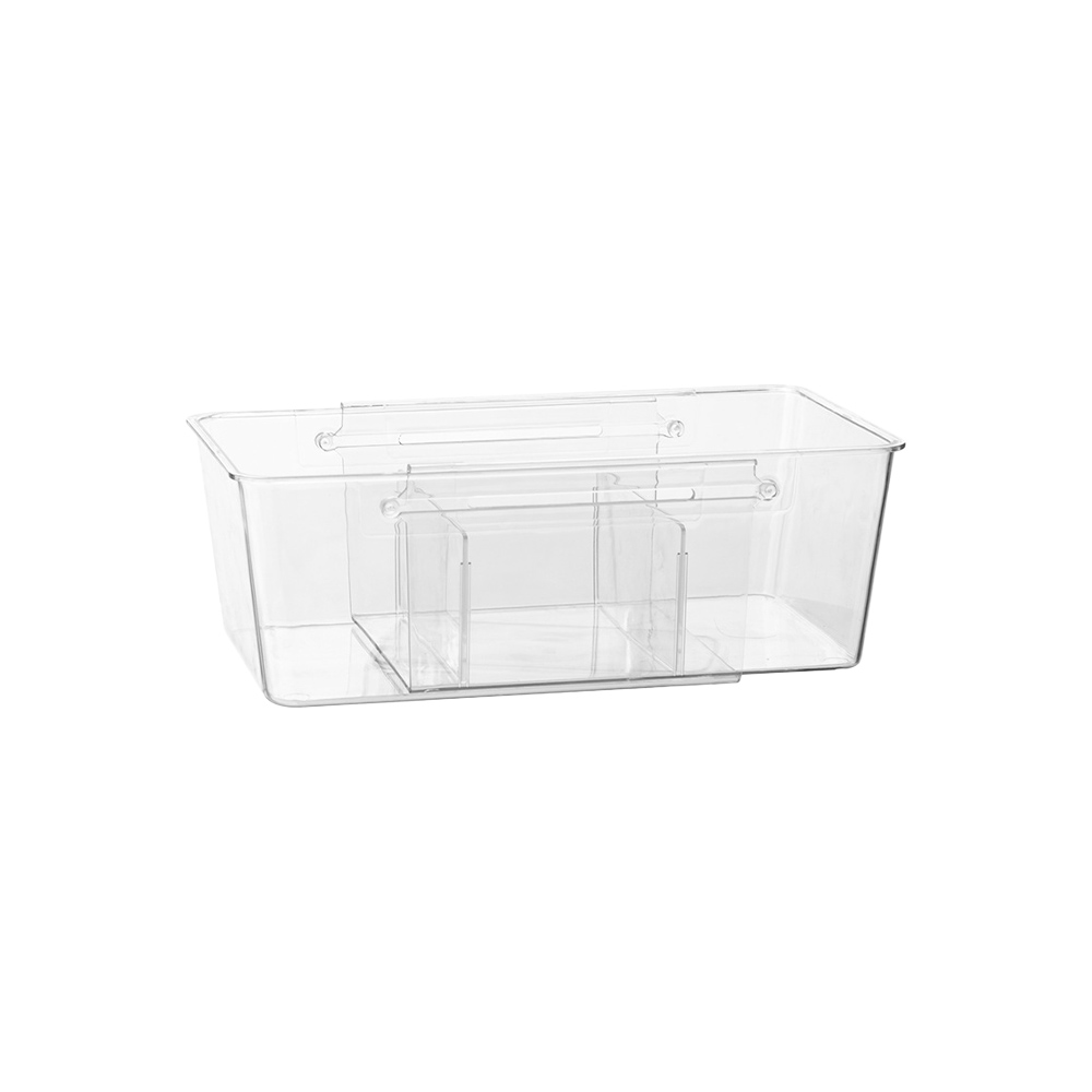 투명 칸막이 길이조절 속옷정리함 2size 이미지 7