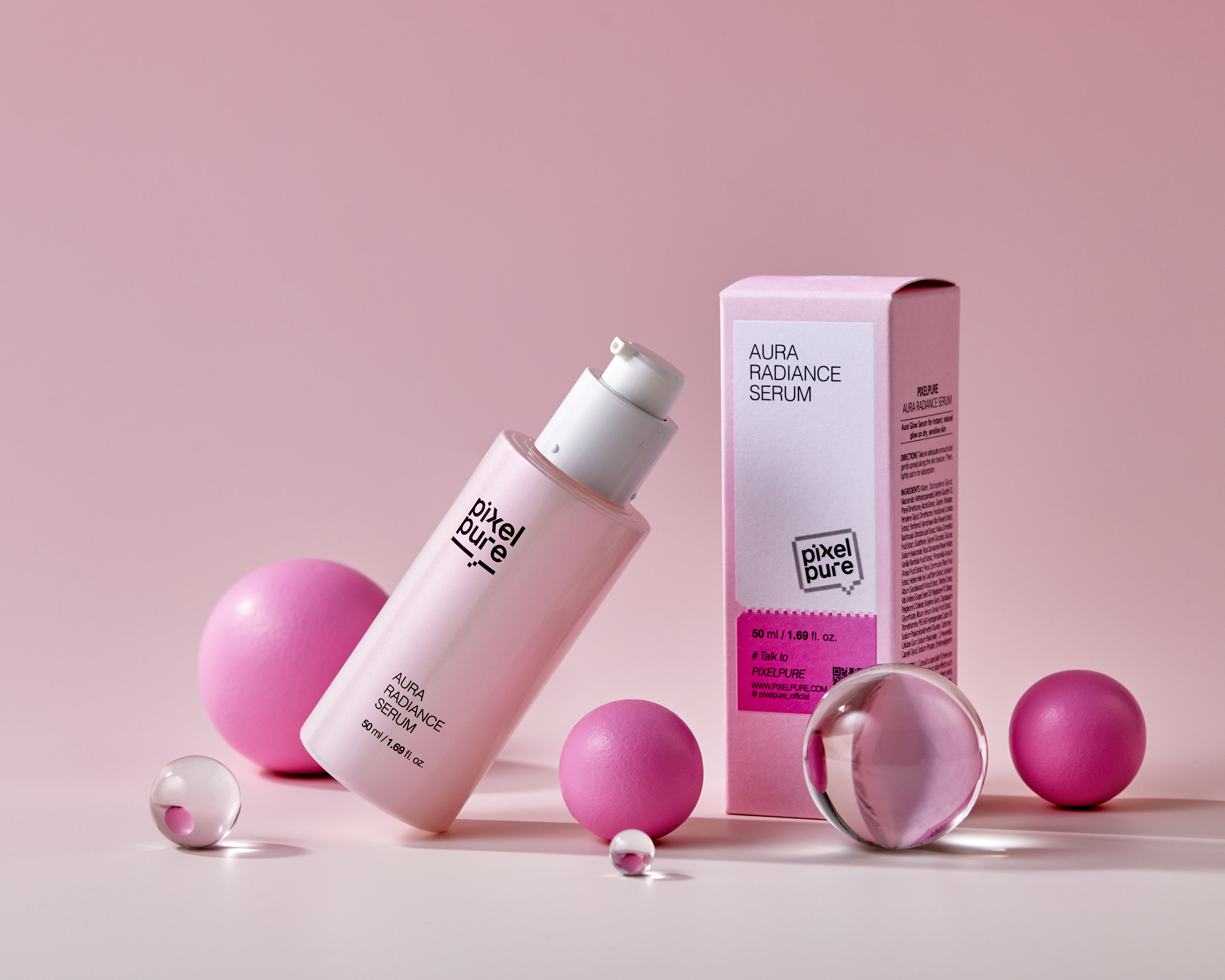 픽셀퓨어 아우라 래디언스 세럼 광채 윤기 앰플 50ml, 1개 이미지 6