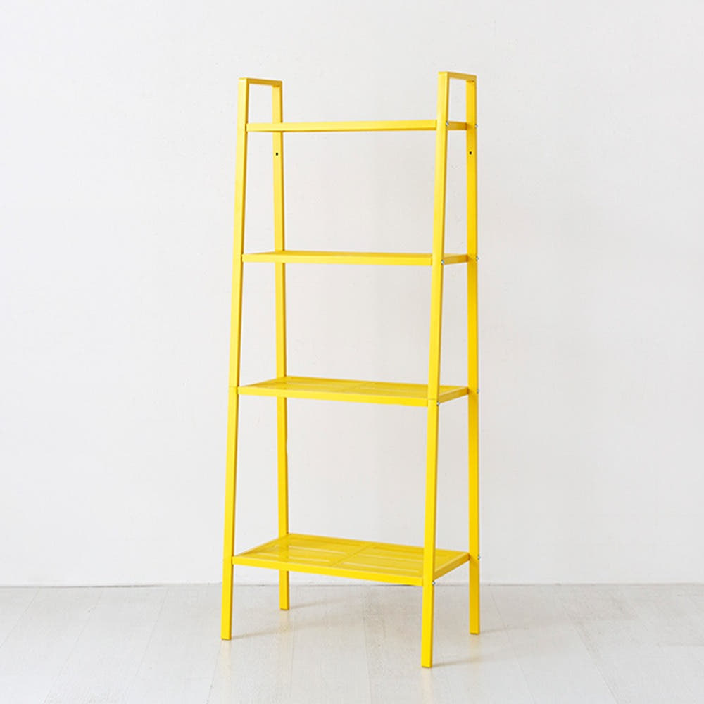 레이터 선반 600 넓은 600x350x1480mm, 4단, 옐로우 3031.4885