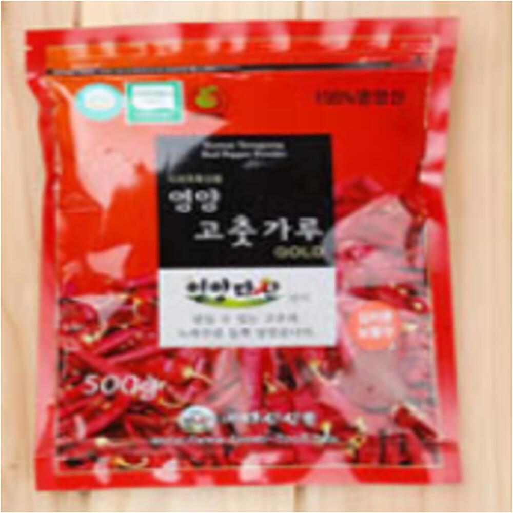 영양고춧가루 김치용 500g 보통맛 자연애 다산식품 국산 태양초 : 스타온라인유통