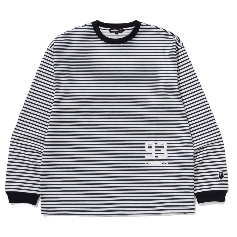베이프 긴팔티 STRIPE LS PRINT TEE 7L30-111-303 - 상세 이미지 3