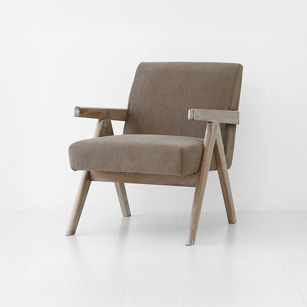 네르센 소파 1인 2713 스툴미포함, 라이트브라운 9328.9953, 1인용