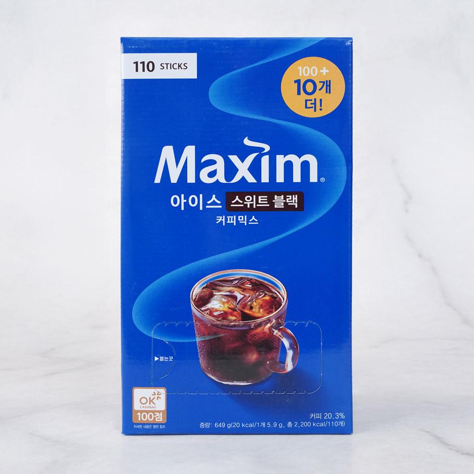메가마트 동서 맥심 아이스블랙 커피 5.9gx100개