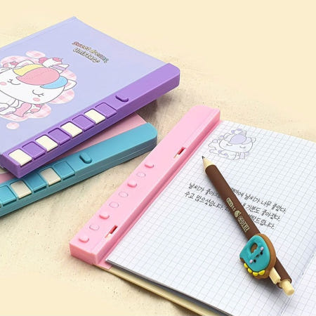 귀여운 초등 비밀 일기장 다이어리 자물쇠 일기장 (랜덤발송)