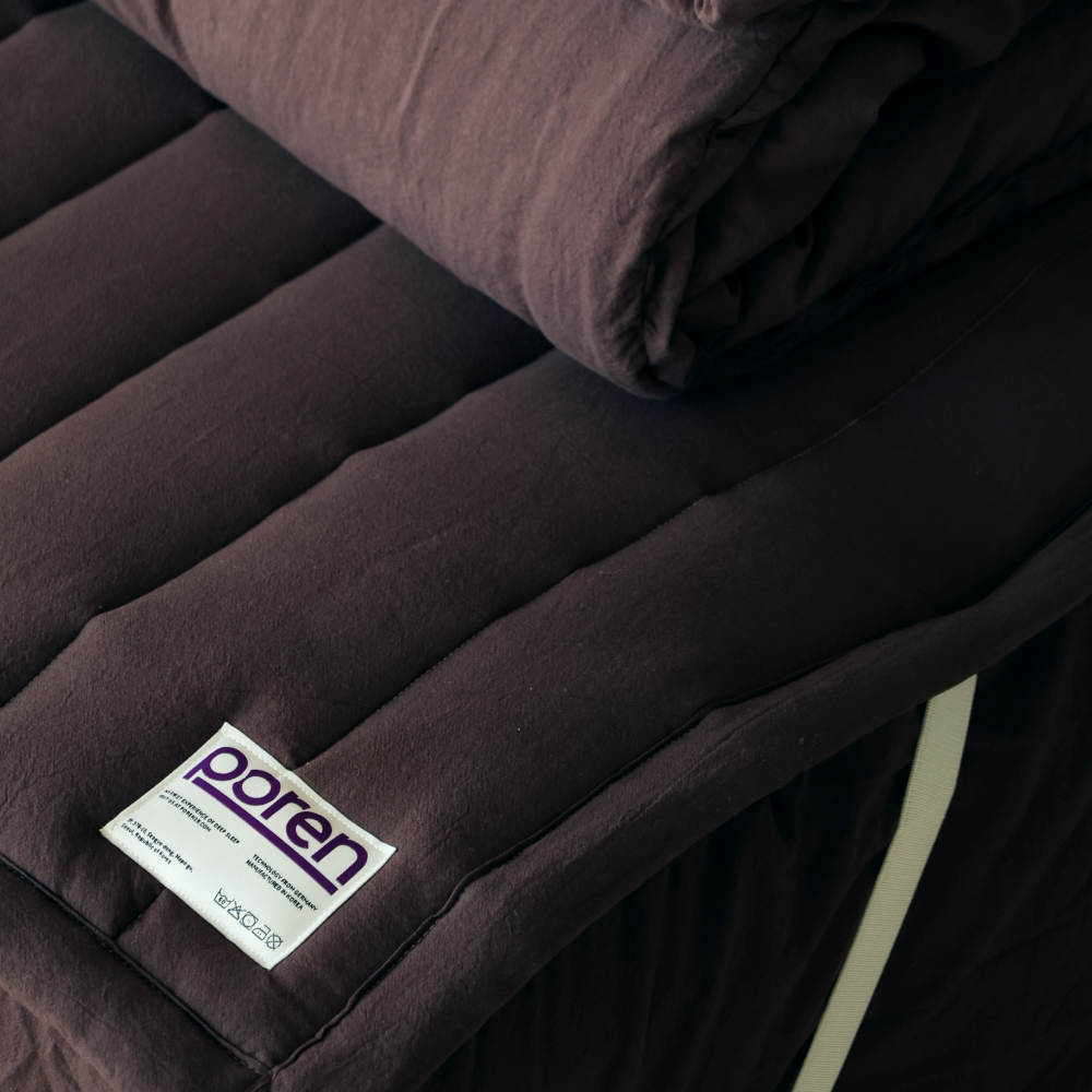 포렌 더험블 오가닉 광목 패드 젯블랙, SS(슈퍼싱글)