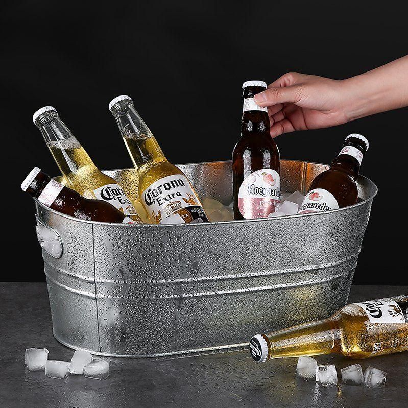 맥주 아이스버킷 샴페인 바스켓 양주 얼음통 와인 위스키 - 상세 이미지 2