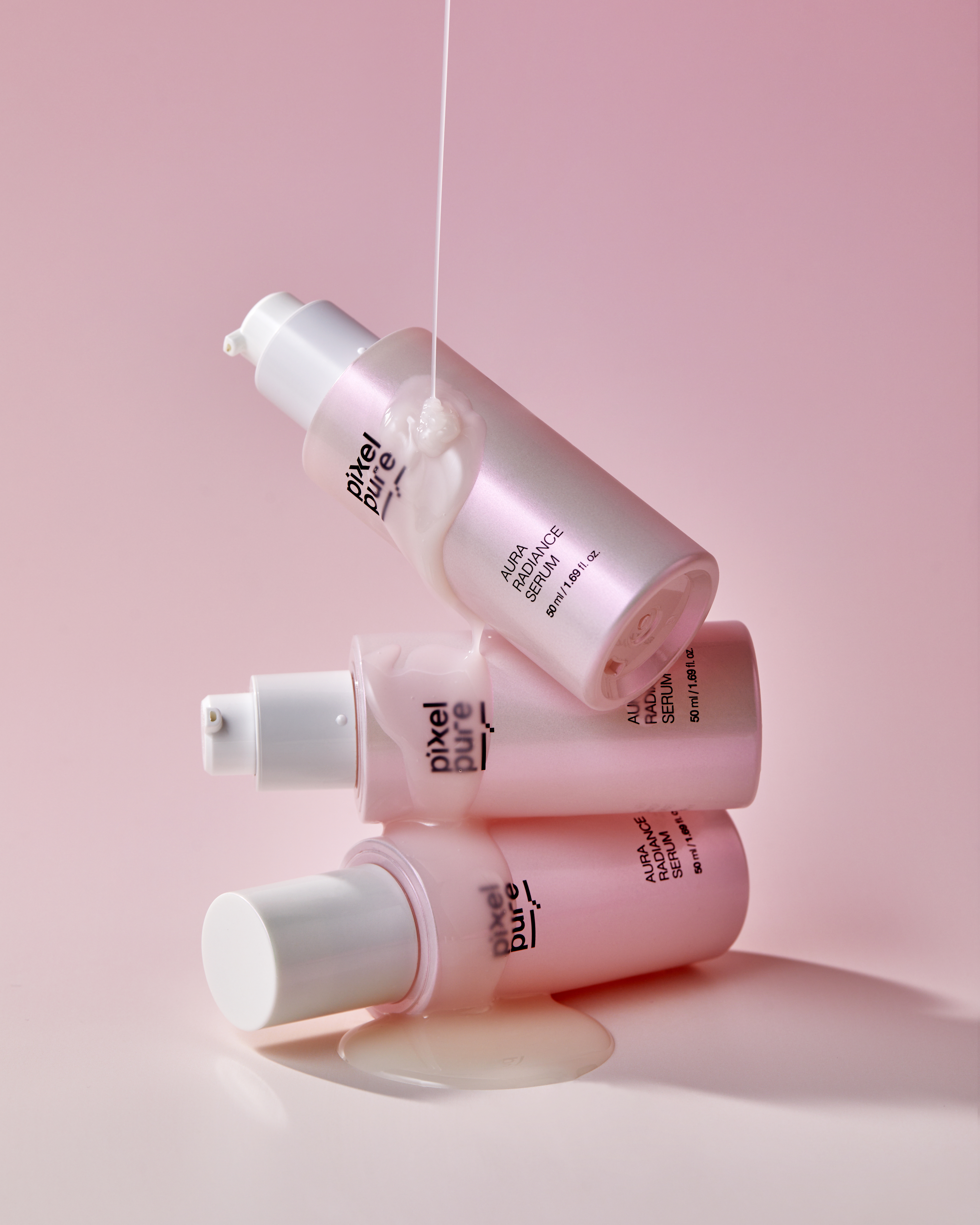 픽셀퓨어 아우라 래디언스 세럼 광채 윤기 앰플 50ml, 1개 이미지 7