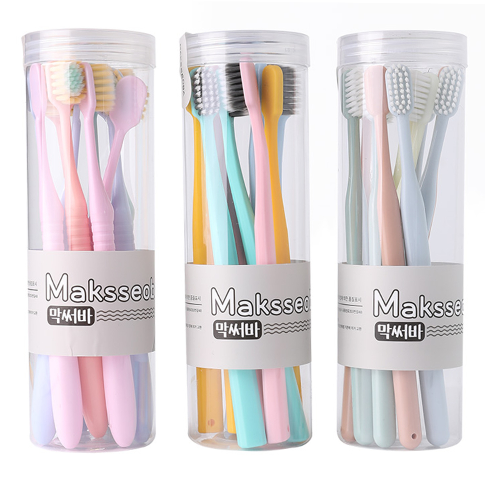 막써바칫솔 30p 광폭 슬림 탄탄 각10개 모두드림 30개입, 1개 - 상품 이미지