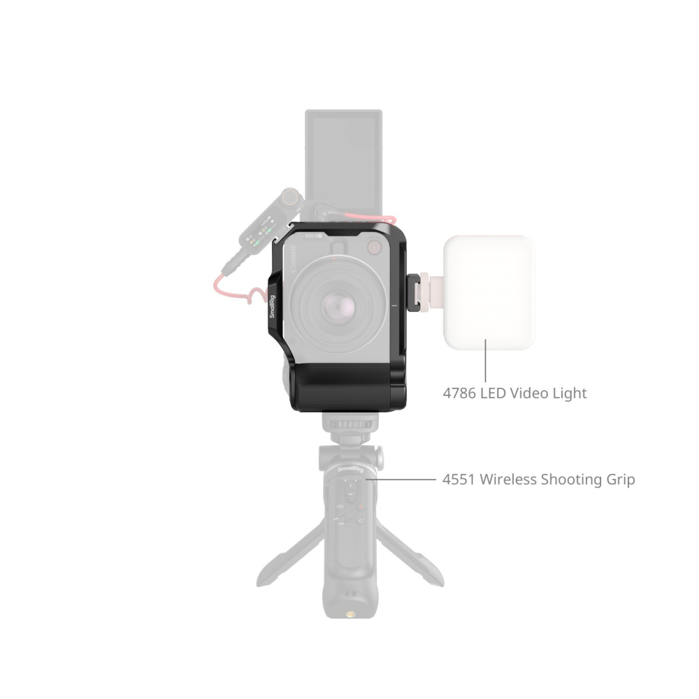 스몰리그 캐논 EOS R50 V 전용 카메라 케이지 블랙 5427 이미지 6
