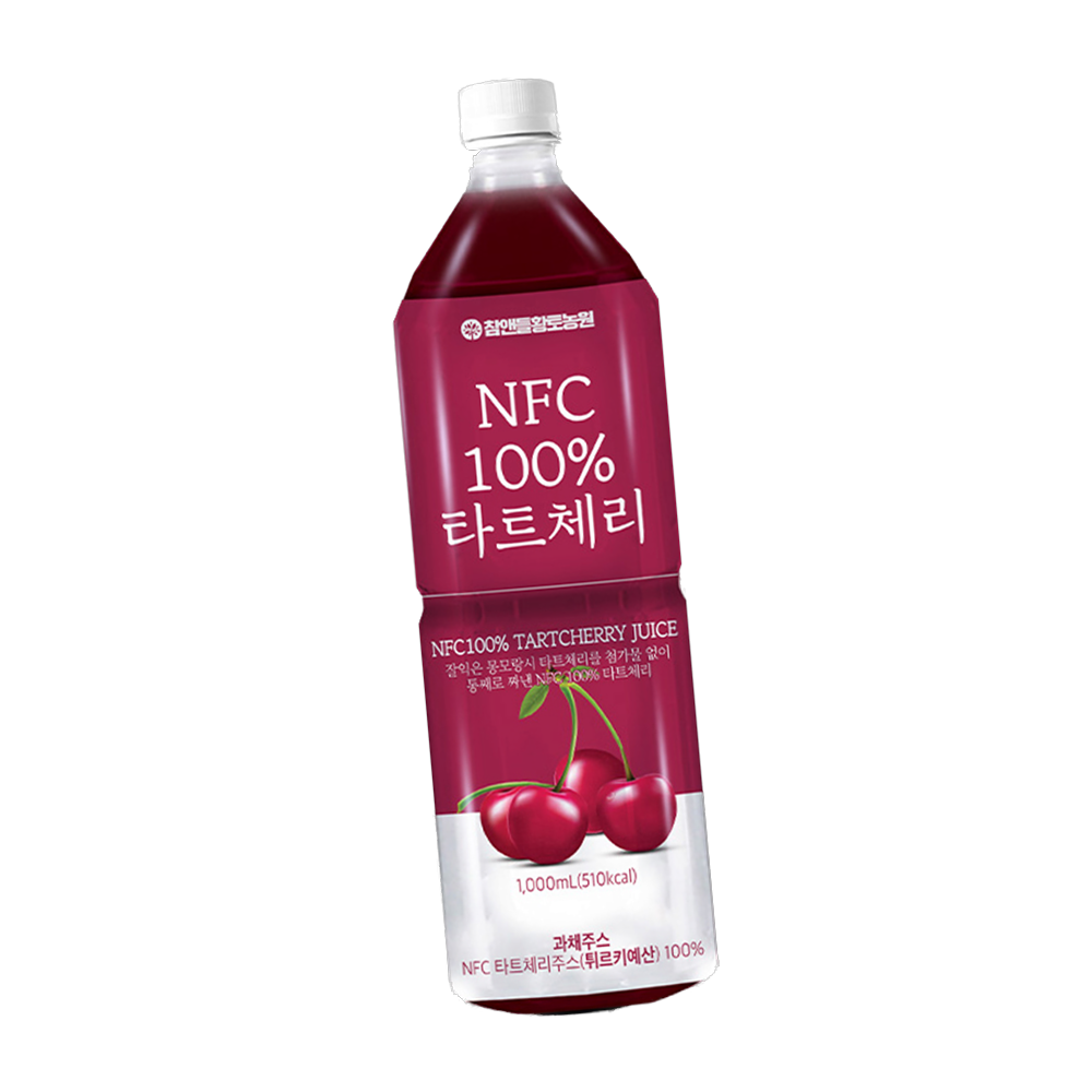 제이앤제이 타트체리 과즙 음료 병페트병 티트체리음료 체리적정도 천연과일 신선함 과일음료 페트용기 : 수입유통-제이앤제이