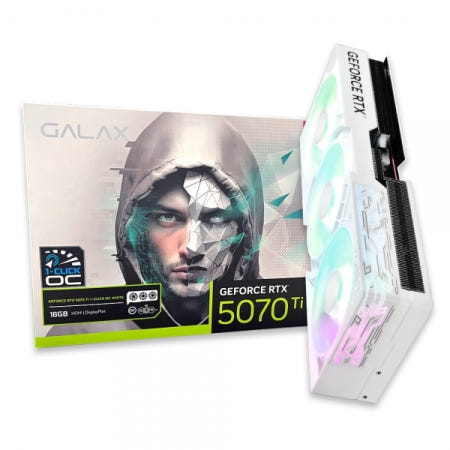 갤럭시 [중고]갤럭시 GALAX 지포스 RTX 5070 Ti WHITE OC D7 16GB