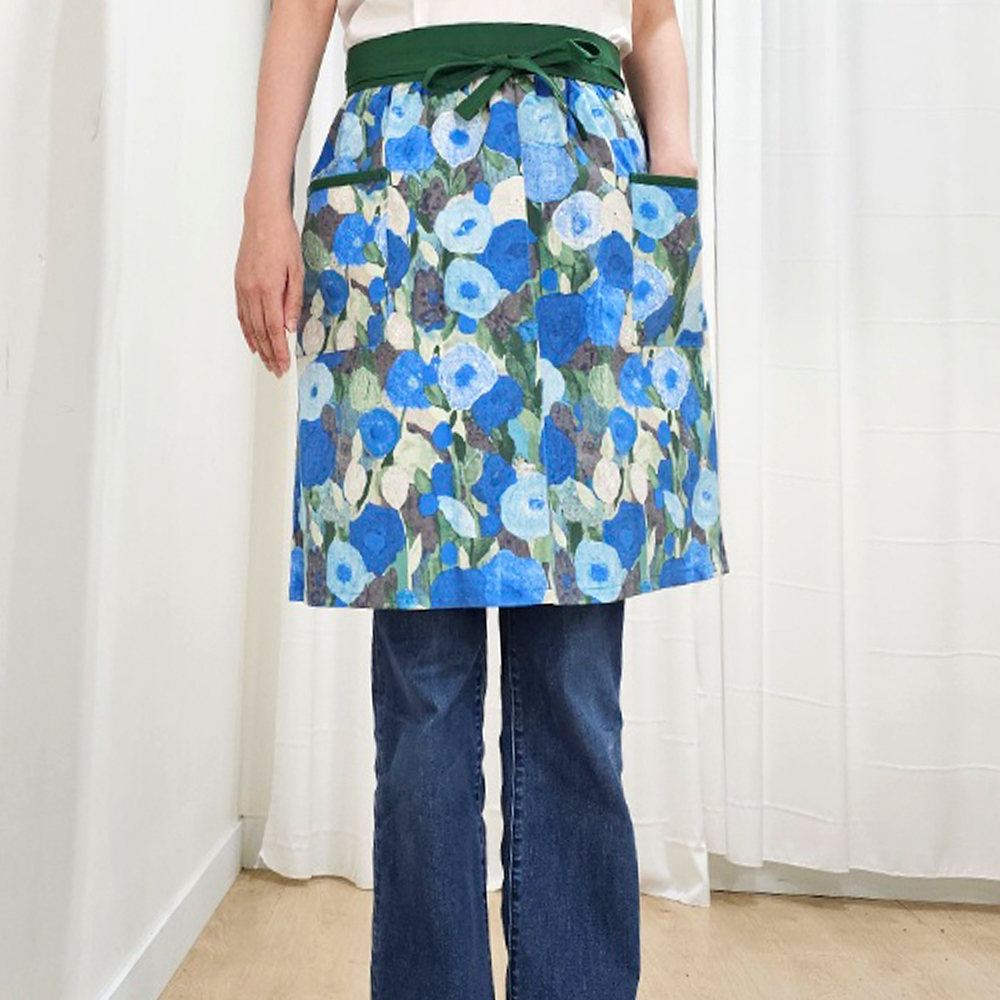 샤갈 허리앞치마 카페 반앞치마 하프 미니 쿠킹 에이프런