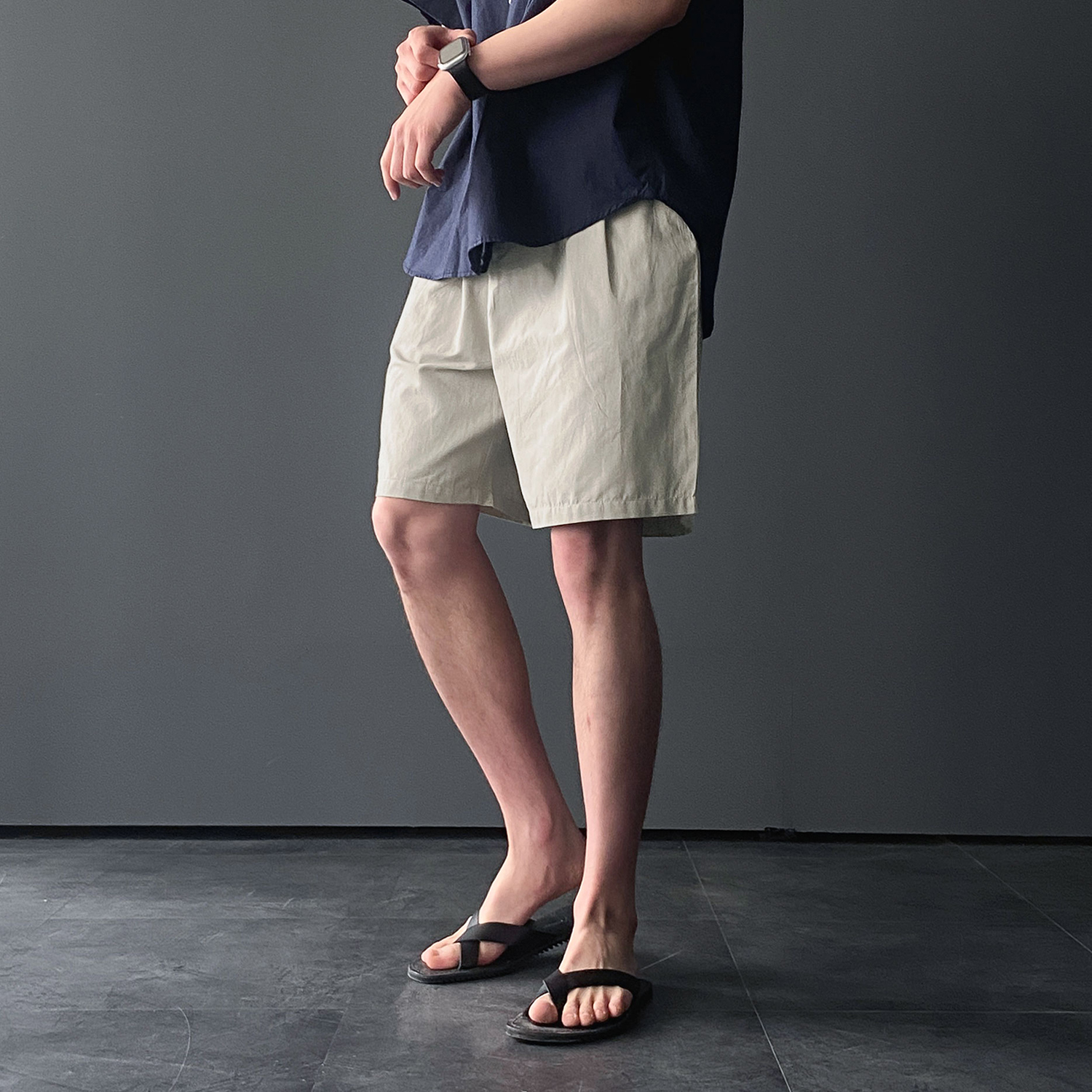 남자버뮤다팬츠 치노팬츠 남자흰바지 백바지 - 상세 이미지 2