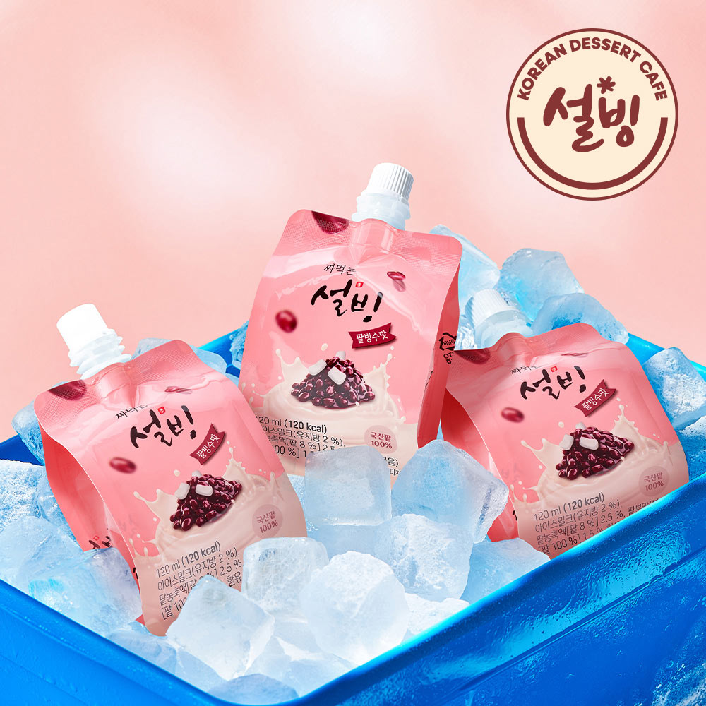 설빙 짜먹는 아이스 팥빙수 24개입 - 상세 이미지 3
