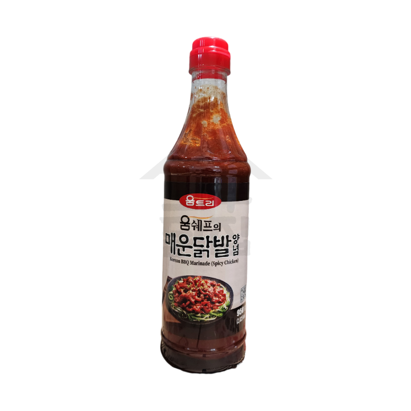 움트리 매운닭발양념 0.95kg 10개 BOX 닭발양념 불닭발볶음 - 상품 이미지