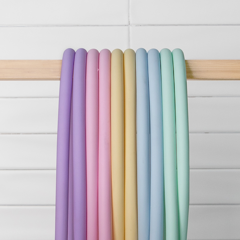 해피달링 코튼캔디 욕실 샤워기 물때 꼬임 방지 pvc 샤워 호스 2m 5color - 상세 이미지 5