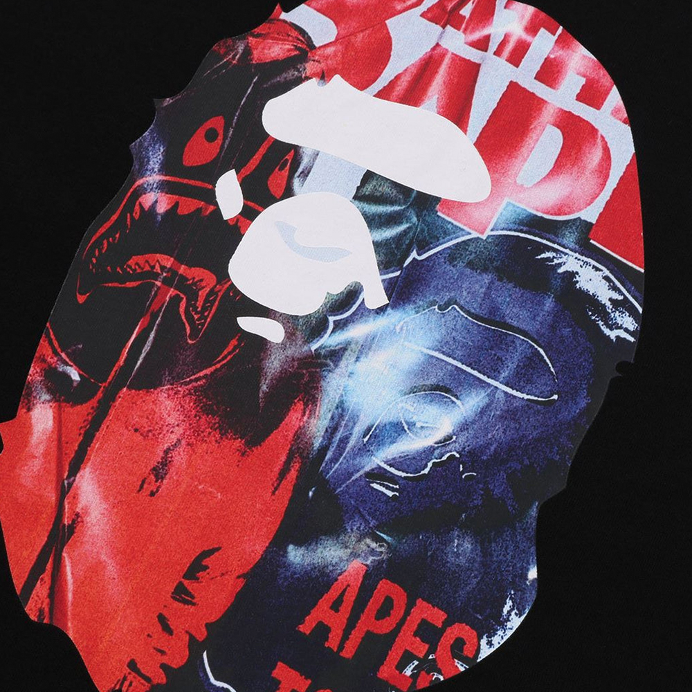 베이프 반팔티 PHOTO PRINT APE HEAD RELAXED FIT TEE 1L30-110-333 - 상세 이미지 5