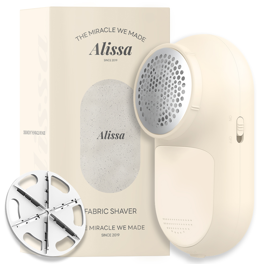 알리사 보풀 제거기 휴대용 세탁소용 충전식 만능 6중날 세탁소Pick 제품 이미지