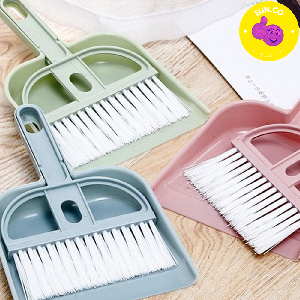 책상 청소세트 소형 빗자루 쓰레받이 책상위 정리솔