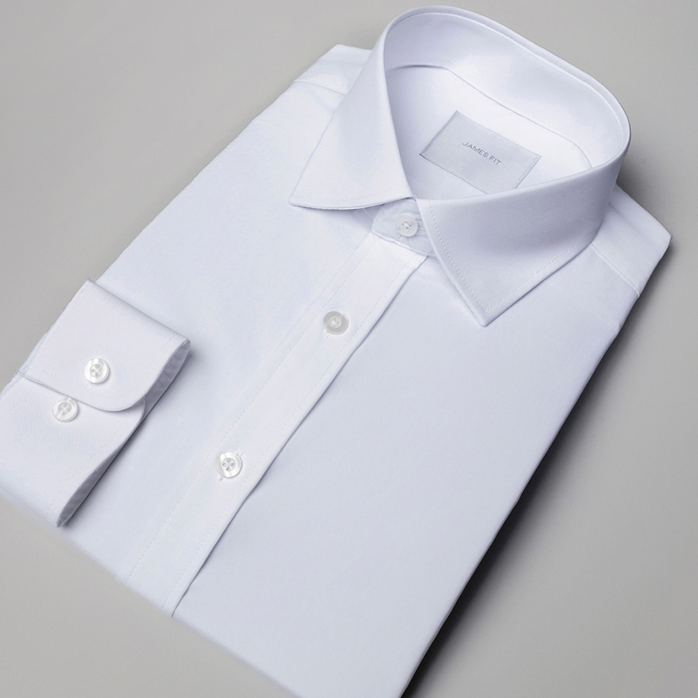 제임스핏 링클프리 여름 남자 긴팔 정장 와이셔츠 냉감소재