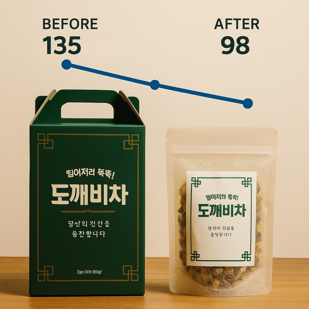 도깨비차 여주티백 돼지감자차 2gx30개입 이미지 6