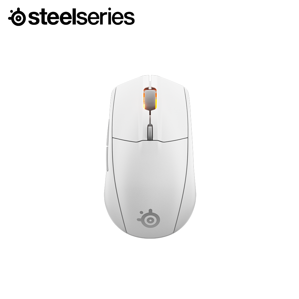 스틸시리즈 Rival 3 Wireless Gen 2 무선 게이밍 마우스 화이트 - 상품 이미지