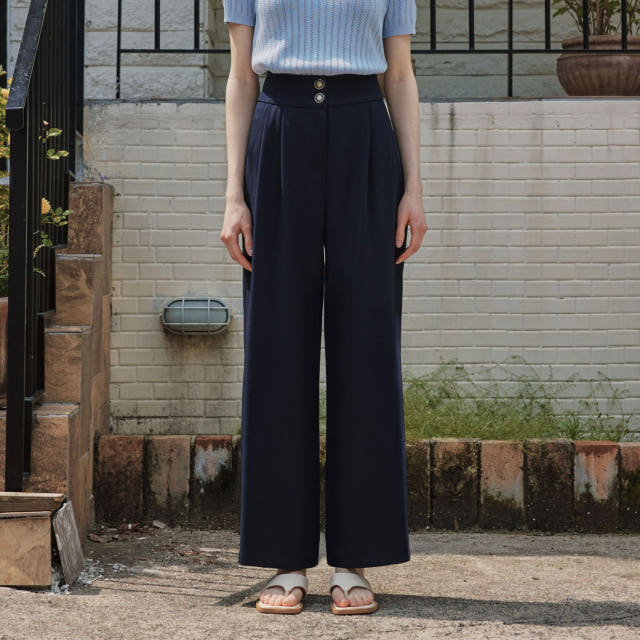 와이드 핀턱 팬츠 WIDE PINTUCK PANTS