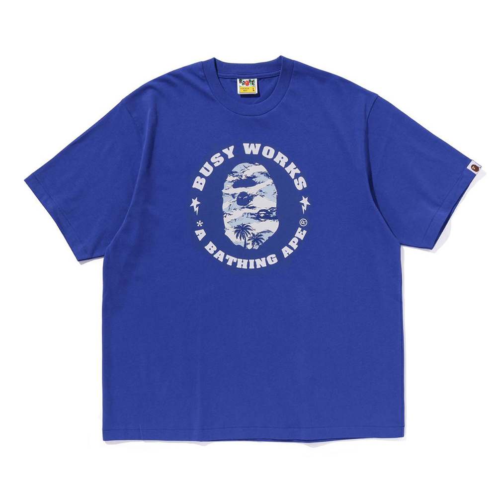 베이프 반팔티 PALM TREE CAMO BUSY WORKS STA RELAXED FIT TEE 1L30-110-319 - 상세 이미지 4