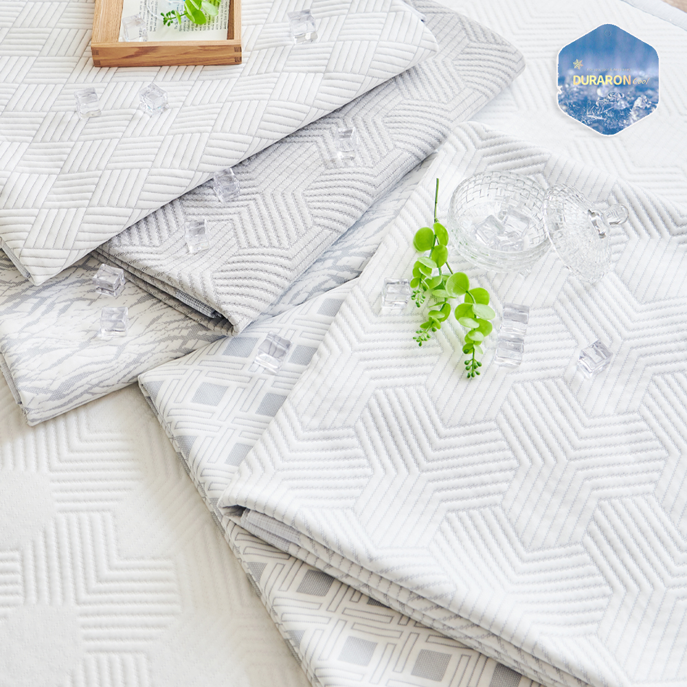 듀라론 여름 냉감 패드 매트리스 침대 패드 휴비스 패밀리침대 국내생산 SS