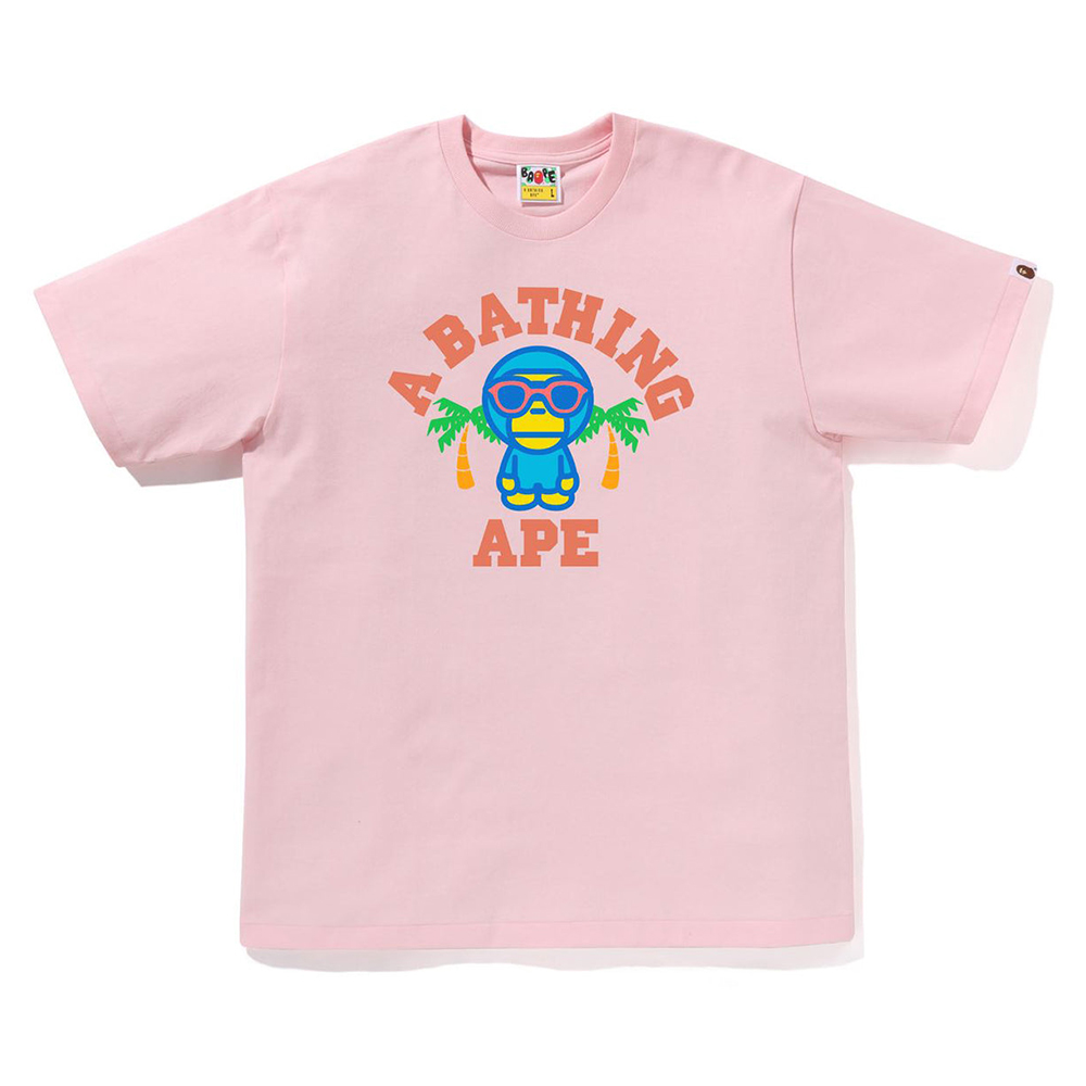 베이프 반팔티 COLORS MILO COLLEGE SUMMER TEE 2L30-110-011 - 상세 이미지 4