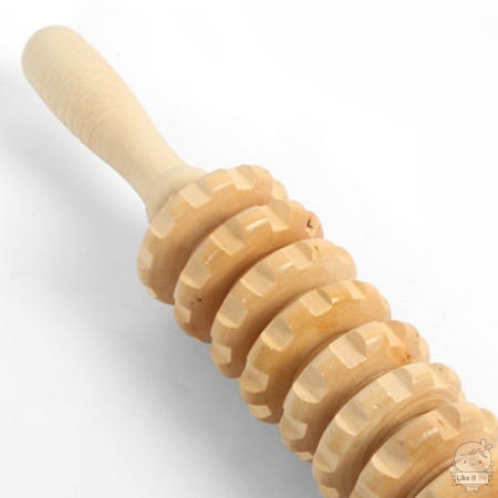 라잇뚜 원목 지압롤러 안마봉 마사지스틱롤러 목지압기 종아리마사지봉 발지압기