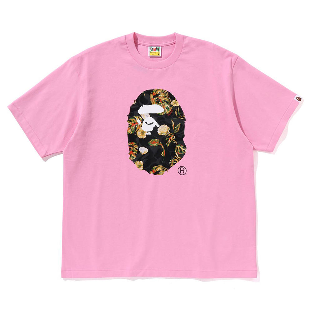 베이프 반팔티 VACATION PATTERN APE HEAD RELAXED FIT TEE 1L30-110-335 - 상세 이미지 5