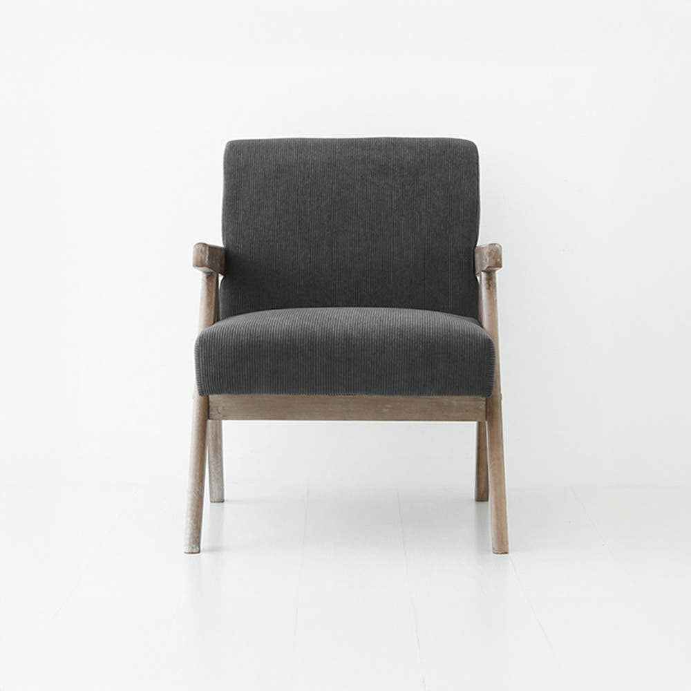 네르센 소파 1인 2713 패브릭 그레이 0876.7777, 1인용