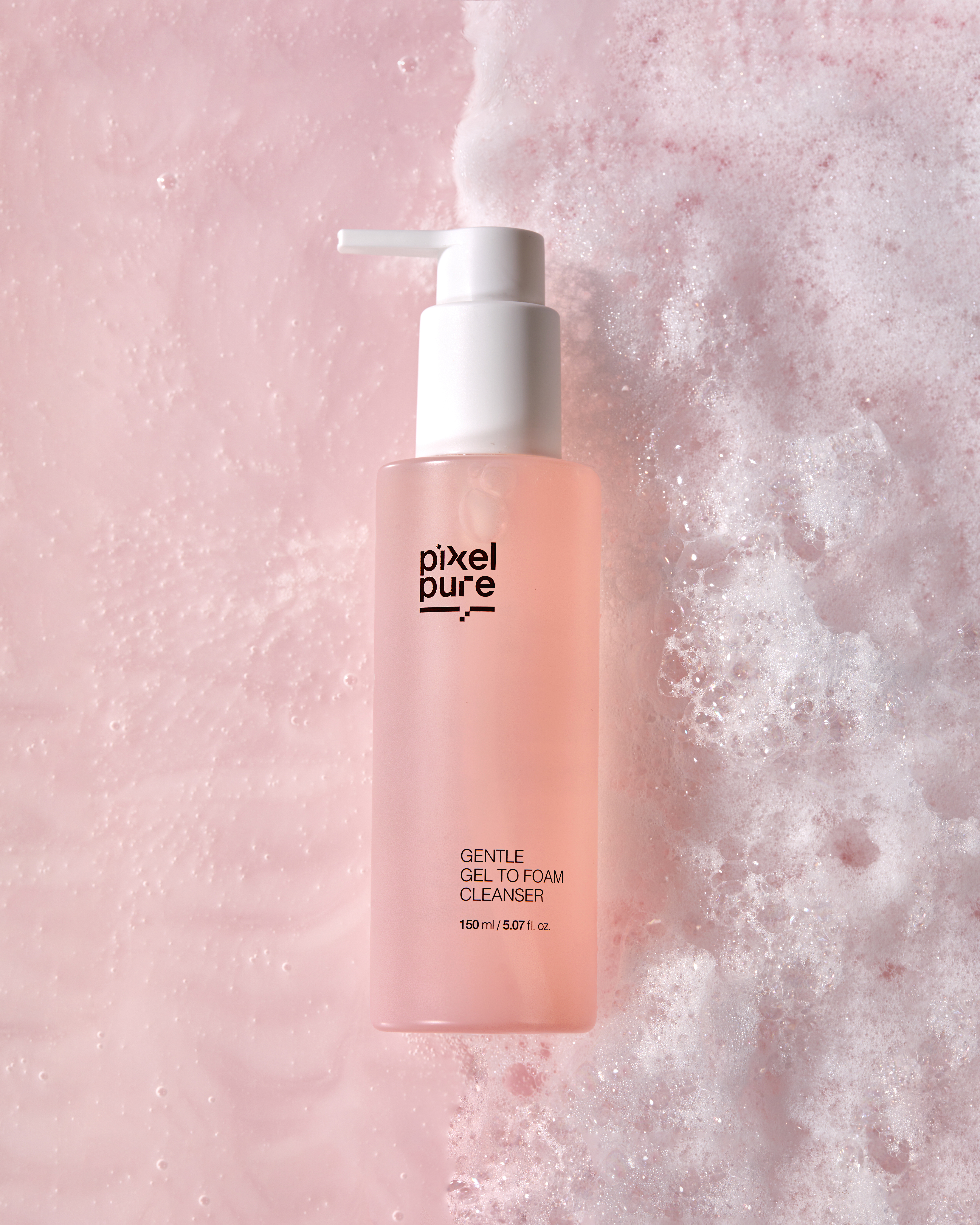 픽셀퓨어 젠틀 젤투폼 클렌저 145ml - 상세 이미지 5