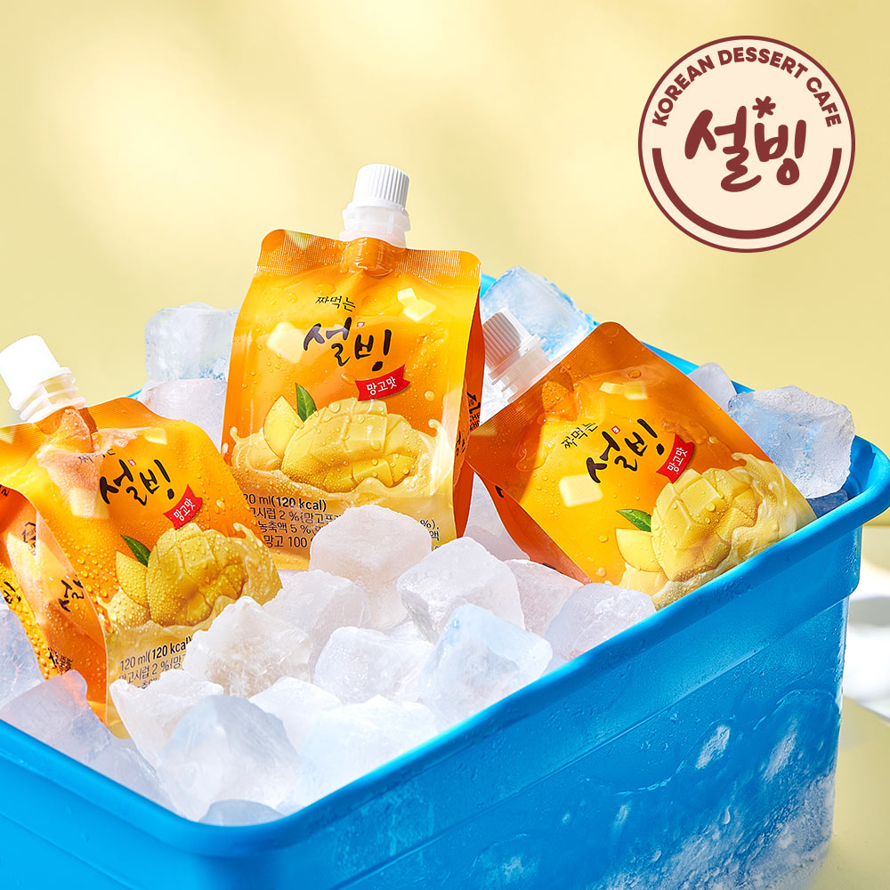 설빙 짜먹는 아이스 망고 24개입 - 상세 이미지 3