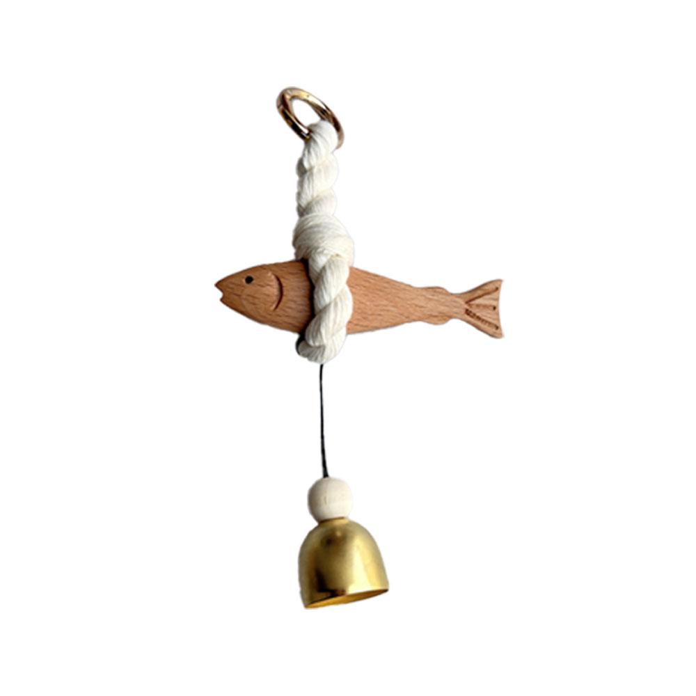 액막이 명태 우드 도어벨 풍경 개업 이사 선물 S