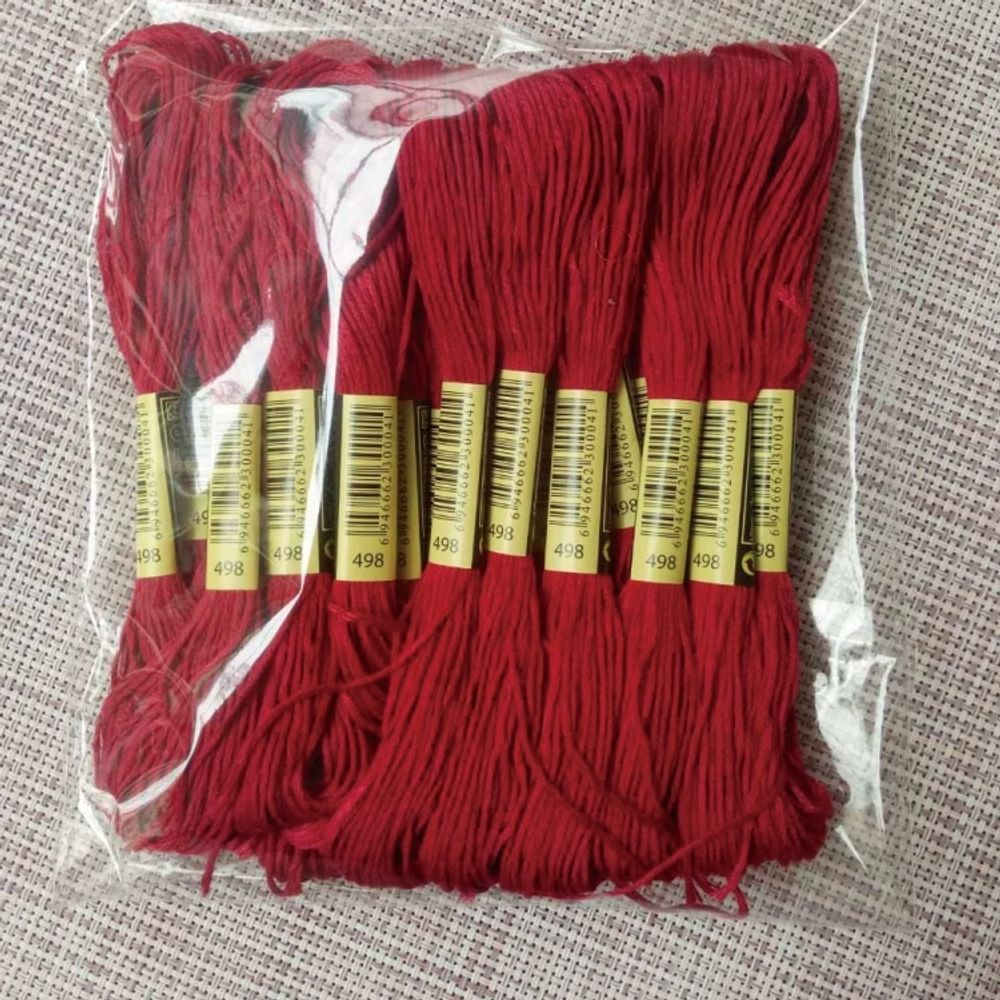 100g 빨강색 ( 실 만들기 DIY 뜨개질 뜨개 : 비니의 잡화
