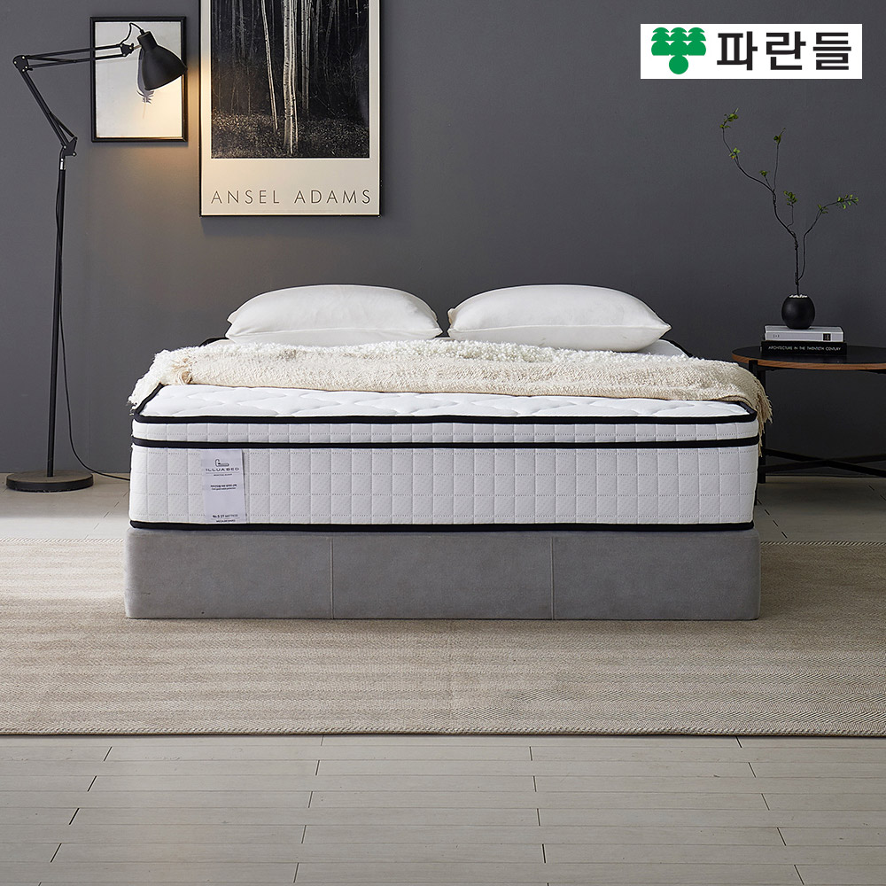 파란들 illua 유로탑 27T 니트패딩원단 퀸(Q) 독립스프링매트리스 - 상세 이미지 2