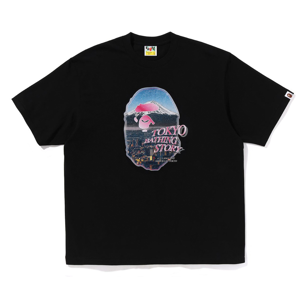 베이프 반팔티 CITYSCAPE APE HEAD RELAXED FIT TEE 1L30-110-336 - 상세 이미지 3