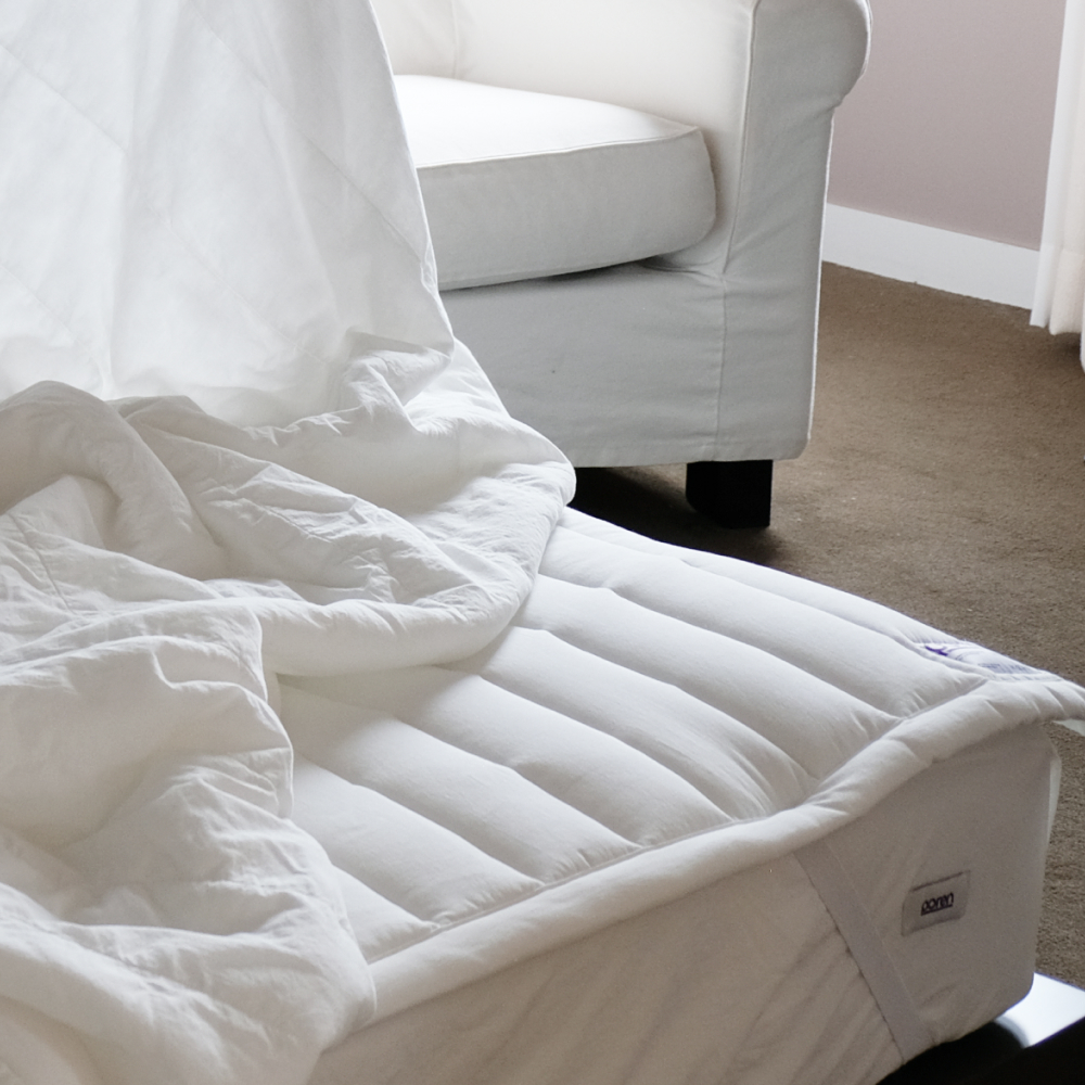 포렌 더험블 오가닉 광목 패드 젯블랙, SS(슈퍼싱글)