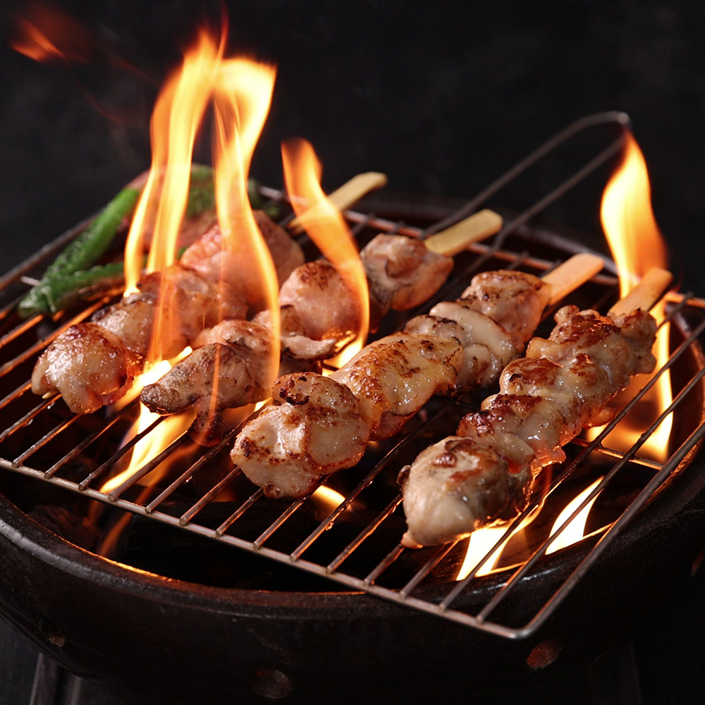 고급진 순살 닭꼬치 740g 바베큐소스 포함 (냉동)