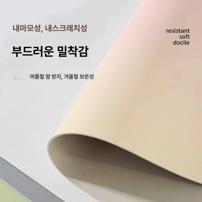 데스크매트 방수 단색 사무실 책상커버 깔개 매트 쿠션 1.딸기 아이스크림 - 상세 이미지 4