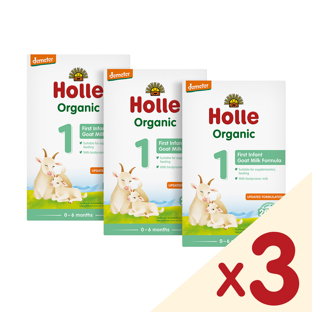 [소비기한 임박특가] [N배송] 홀레 유기농 산양분유 1단계 400g X 3개 - 상세 이미지 3