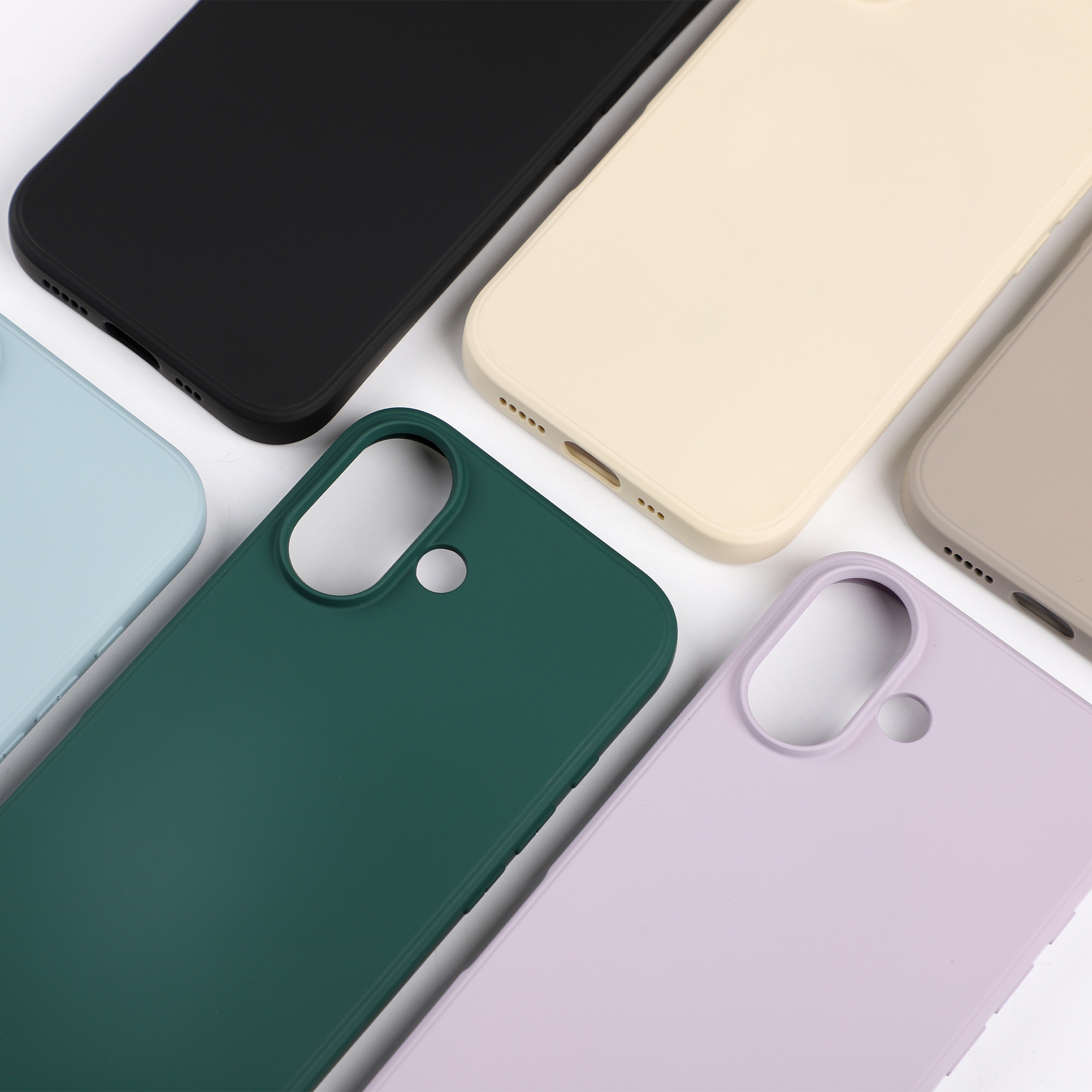 스몰포테이토 맥세이프 루미아 실리콘 아이폰 케이스 17 시리즈 팬텀 블랙, 아이폰17 프로 - 상세 이미지 4