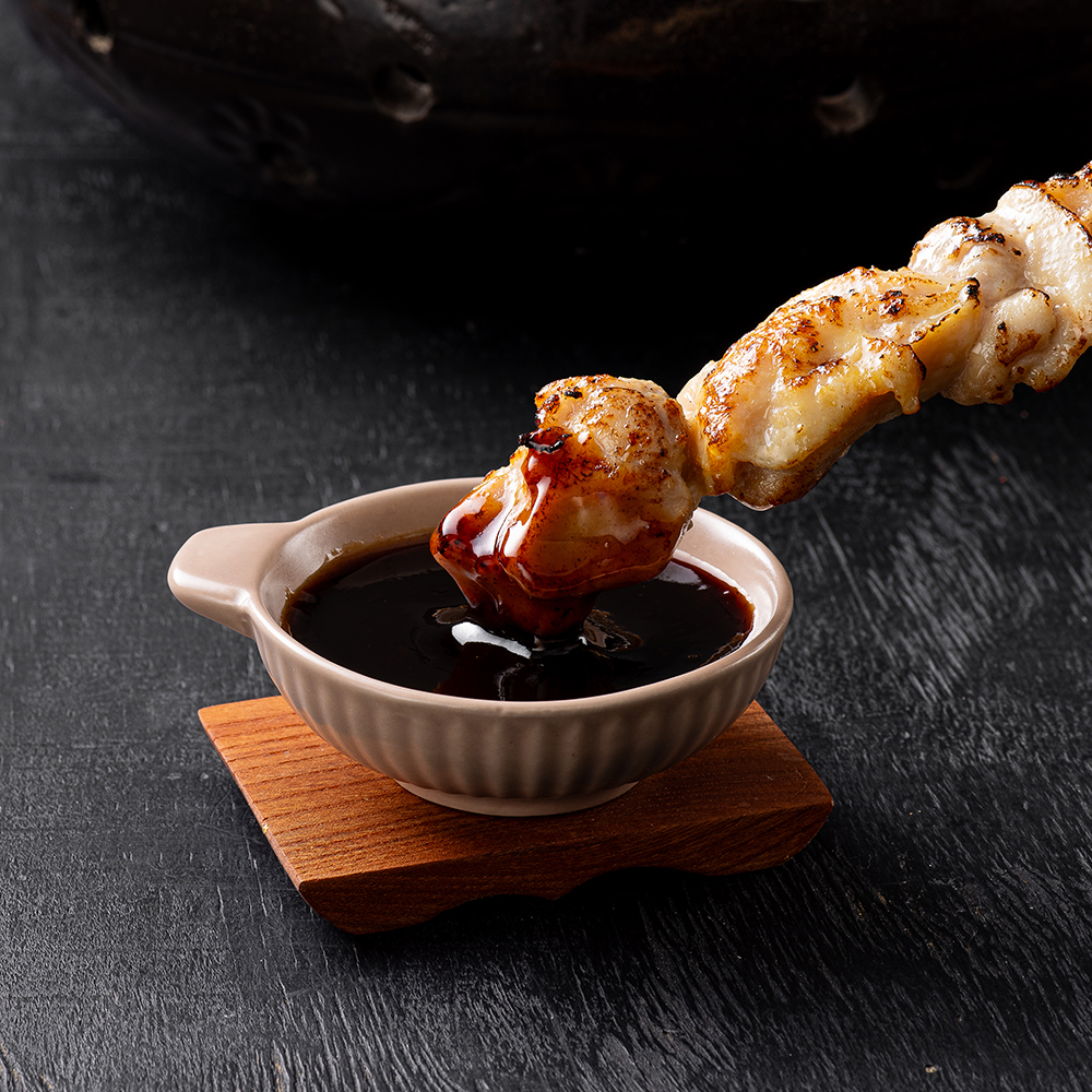 고급진 순살 닭꼬치 740g 바베큐소스 포함 (냉동)